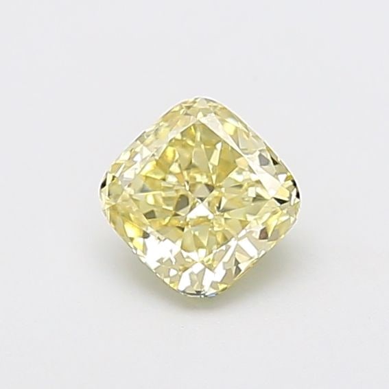 Loose Diamond - CUSHION MODIFIED 0.79ct Fancy Yellow VS1: Loose Diamond - CUSHION MODIFIED 0.79ct Fancy Yellow VS1 Source: This is a real non-mined Diamond that has been grown in a lab Shape: CUSHION MODIFIED Carats: 0.79 Color: Fancy Yellow Certification: I