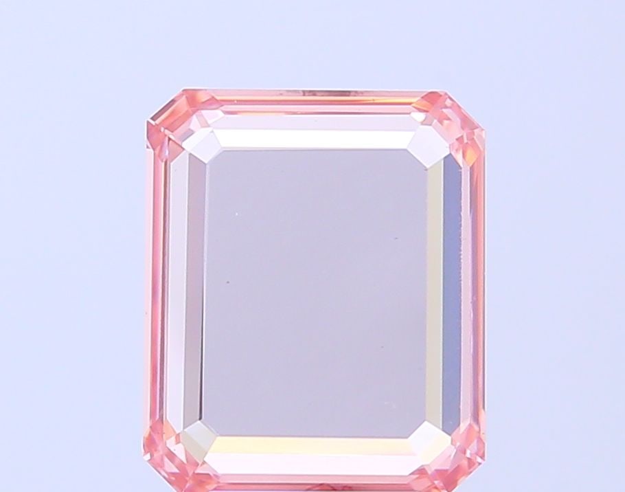 Loose Diamond - EMERALD 3.88ct Fancy Pink VS1: Loose Diamond - EMERALD 3.88ct Fancy Pink VS1 Source: This is a real non-mined Diamond that has been grown in a lab Shape: EMERALD Carats: 3.88 Color: Fancy Pink Certification: IGI Video: