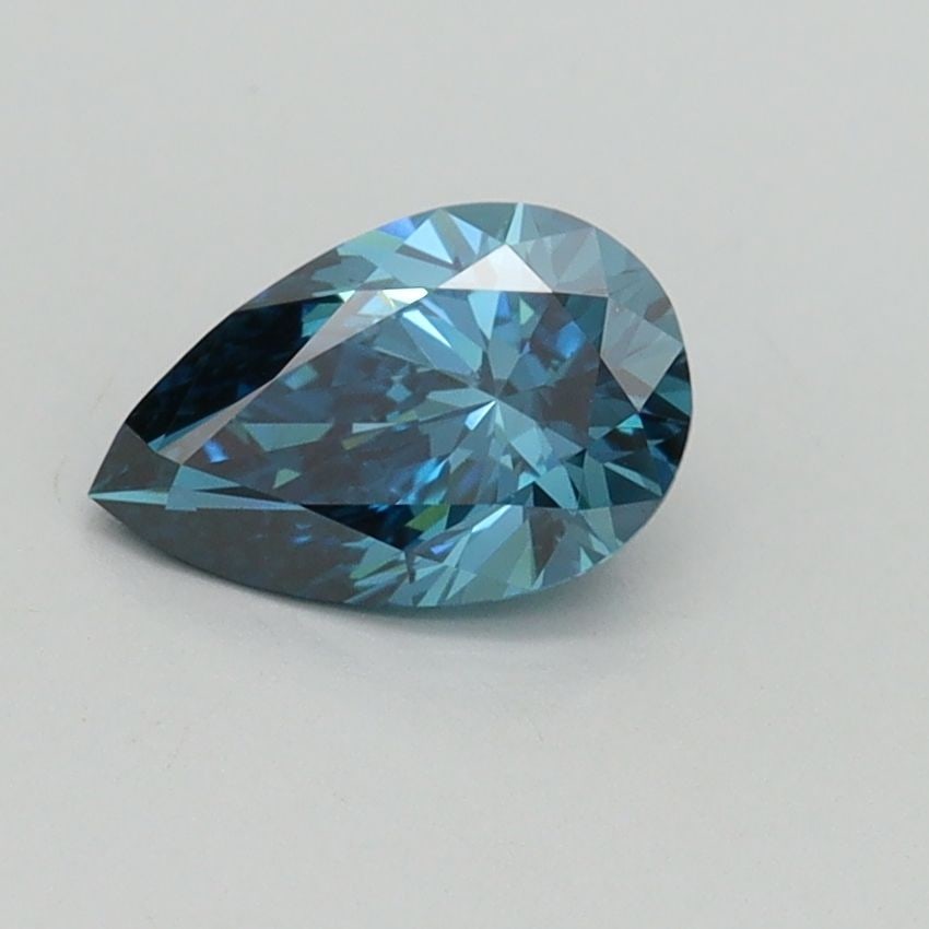 Loose Diamond - PEAR 0.69ct Fancy Vivid Blue VS1: Loose Diamond - PEAR 0.69ct Fancy Vivid Blue VS1 Source: This is a real non-mined Diamond that has been grown in a lab Shape: PEAR Carats: 0.69 Color: Fancy Vivid Blue Certification: IGI Video: