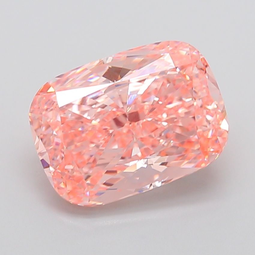 Loose Diamond - CUSHION MODIFIED 8.13ct Fancy Vivid Pink VS1: Loose Diamond - CUSHION MODIFIED 8.13ct Fancy Vivid Pink VS1 Source: This is a real non-mined Diamond that has been grown in a lab Shape: CUSHION MODIFIED Carats: 8.13 Color: Fancy Vivid Pink Certific
