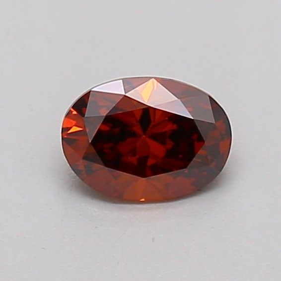 Loose Diamond - OVAL 0.24ct Fancy Deep Orange VS1: Loose Diamond - OVAL 0.24ct Fancy Deep Orange VS1 Source: This is a real non-mined Diamond that has been grown in a lab Shape: OVAL Carats: 0.24 Color: Fancy Deep Orange Certification: IGI The Diamond