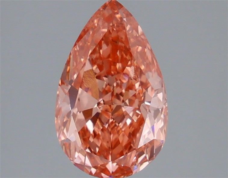 Loose Diamond - PEAR 2.03ct Fancy Vivid Pink VS1: Loose Diamond - PEAR 2.03ct Fancy Vivid Pink VS1 Source: This is a real non-mined Diamond that has been grown in a lab Shape: PEAR Carats: 2.03 Color: Fancy Vivid Pink Certification: IGI Video: