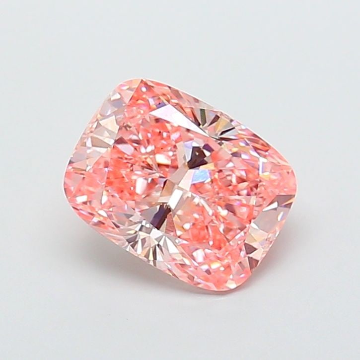 Loose Diamond - CUSHION MODIFIED 5.04ct Fancy Vivid Pink VS2: Loose Diamond - CUSHION MODIFIED 5.04ct Fancy Vivid Pink VS2 Source: This is a real non-mined Diamond that has been grown in a lab Shape: CUSHION MODIFIED Carats: 5.04 Color: Fancy Vivid Pink Certific