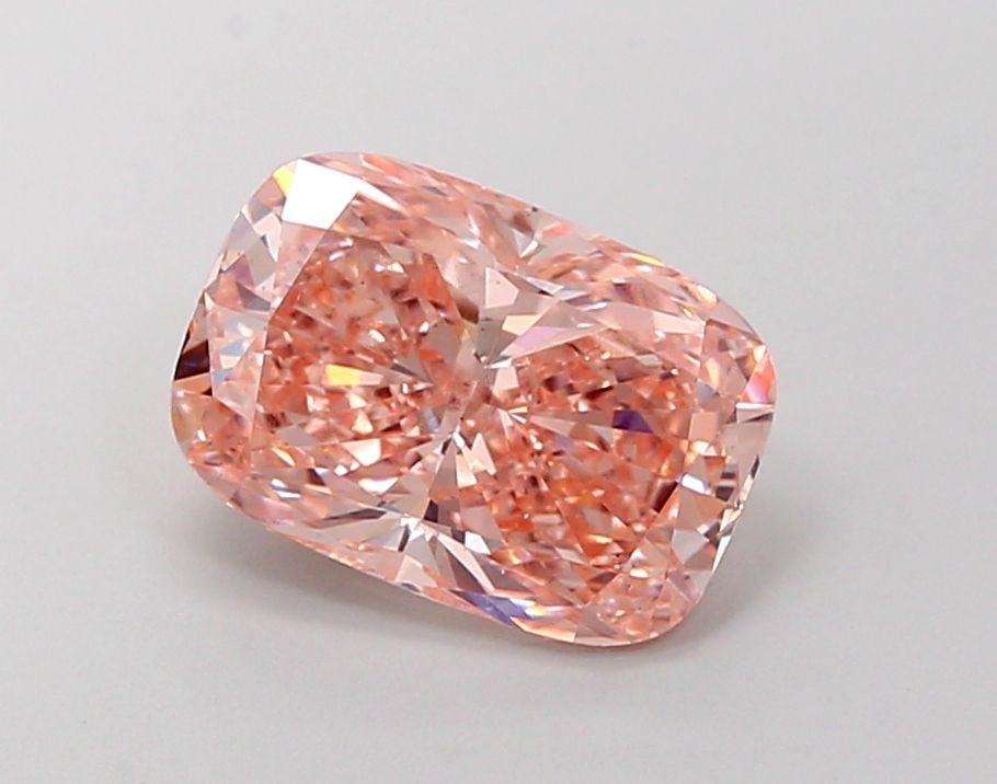 Loose Diamond - CUSHION MODIFIED 3.02ct Fancy Intense Pink VS2: Loose Diamond - CUSHION MODIFIED 3.02ct Fancy Intense Pink VS2 Source: This is a real non-mined Diamond that has been grown in a lab Shape: CUSHION MODIFIED Carats: 3.02 Color: Fancy Intense Pink Cert