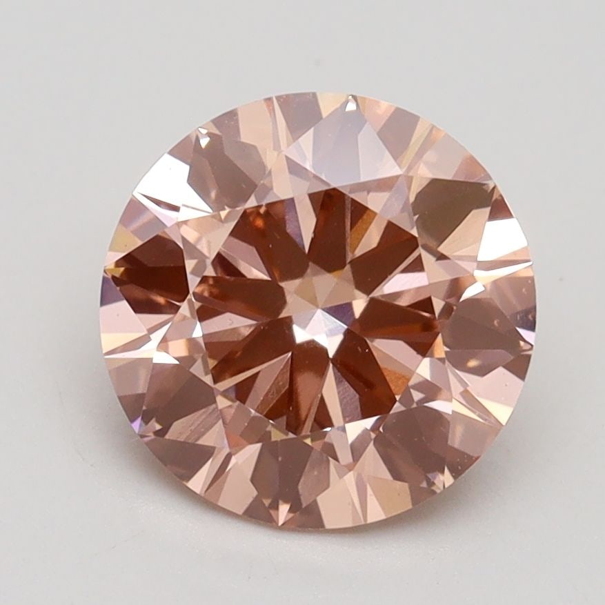 Loose Diamond - ROUND 2.11ct Fancy Intense Pink VS1: Loose Diamond - ROUND 2.11ct Fancy Intense Pink VS1 Source: This is a real non-mined Diamond that has been grown in a lab Shape: ROUND Carats: 2.11 Color: Fancy Intense Pink Certification: IGI Video: