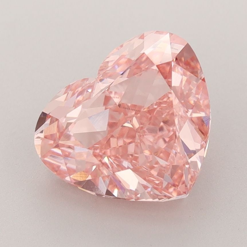 Loose Diamond - HEART 3.01ct Fancy Vivid Pink VVS2: Loose Diamond - HEART 3.01ct Fancy Vivid Pink VVS2 Source: This is a real non-mined Diamond that has been grown in a lab Shape: HEART Carats: 3.01 Color: Fancy Vivid Pink Certification: IGI Video: