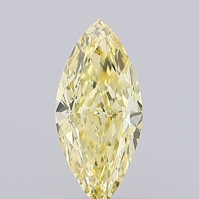 Loose Diamond - MARQUISE 1.01ct Fancy Yellow VS1: Loose Diamond - MARQUISE 1.01ct Fancy Yellow VS1 Source: This is a real non-mined Diamond that has been grown in a lab Shape: MARQUISE Carats: 1.01 Color: Fancy Yellow Certification: IGI Video: