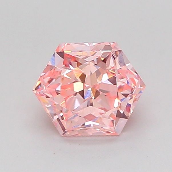 Loose Diamond - HEXAGONAL 1.0ct Fancy Intense Pink VS1: Loose Diamond - HEXAGONAL 1.0ct Fancy Intense Pink VS1 Source: This is a real non-mined Diamond that has been grown in a lab Shape: HEXAGONAL Carats: 1.0 Color: Fancy Intense Pink Certification: IGI V