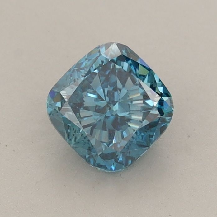 Loose Diamond - CUSHION MODIFIED 0.8ct Fancy Vivid Blue VS1: Loose Diamond - CUSHION MODIFIED 0.8ct Fancy Vivid Blue VS1 Source: This is a real non-mined Diamond that has been grown in a lab Shape: CUSHION MODIFIED Carats: 0.8 Color: Fancy Vivid Blue Certificat