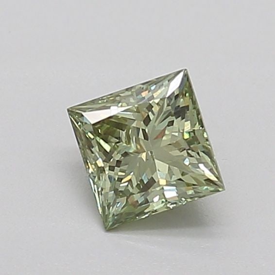 Loose Diamond - PRINCESS 0.49ct Fancy Vivid Green VS1: Loose Diamond - PRINCESS 0.49ct Fancy Vivid Green VS1 Source: This is a real non-mined Diamond that has been grown in a lab Shape: PRINCESS Carats: 0.49 Color: Fancy Vivid Green Certification: IGI Vid