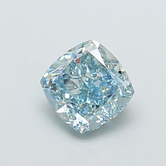 Loose Diamond - CUSHION MODIFIED 1.03ct Fancy Intense Blue VVS2: Loose Diamond - CUSHION MODIFIED 1.03ct Fancy Intense Blue VVS2 Source: This is a real non-mined Diamond that has been grown in a lab Shape: CUSHION MODIFIED Carats: 1.03 Color: Fancy Intense Blue Cer