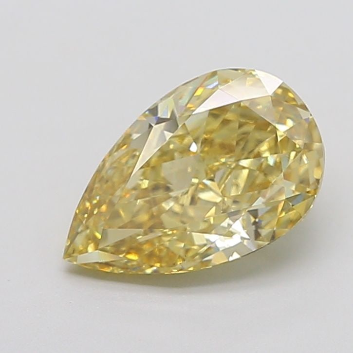 Loose Diamond - PEAR 4.02ct Fancy Intense Yellow VS2: Loose Diamond - PEAR 4.02ct Fancy Intense Yellow VS2 Source: This is a real non-mined Diamond that has been grown in a lab Shape: PEAR Carats: 4.02 Color: Fancy Intense Yellow Certification: IGI Video