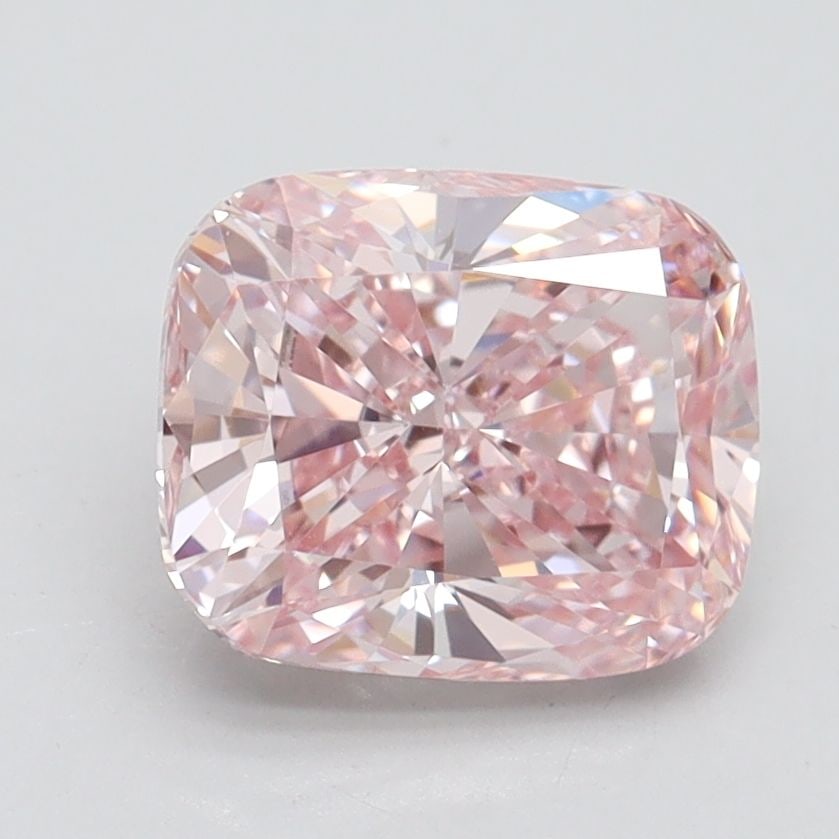 Loose Diamond - CUSHION BRILLIANT 2.02ct Fancy Intense Pink VS1: Loose Diamond - CUSHION BRILLIANT 2.02ct Fancy Intense Pink VS1 Source: This is a real non-mined Diamond that has been grown in a lab Shape: CUSHION BRILLIANT Carats: 2.02 Color: Fancy Intense Pink Ce