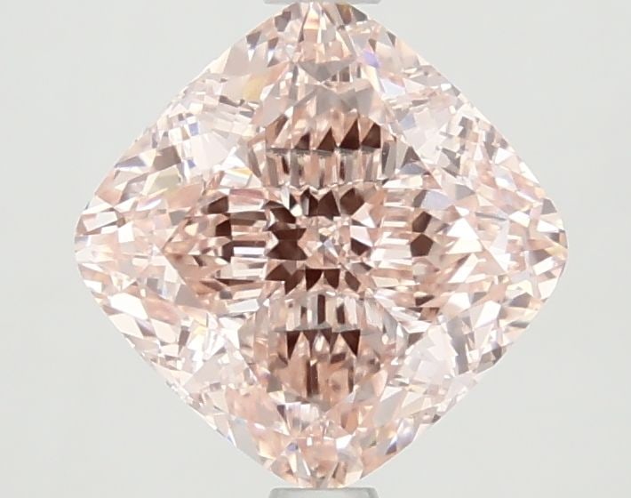 Loose Diamond - CUSHION MODIFIED 2.54ct Fancy Intense Pink VS1: Loose Diamond - CUSHION MODIFIED 2.54ct Fancy Intense Pink VS1 Source: This is a real non-mined Diamond that has been grown in a lab Shape: CUSHION MODIFIED Carats: 2.54 Color: Fancy Intense Pink Cert