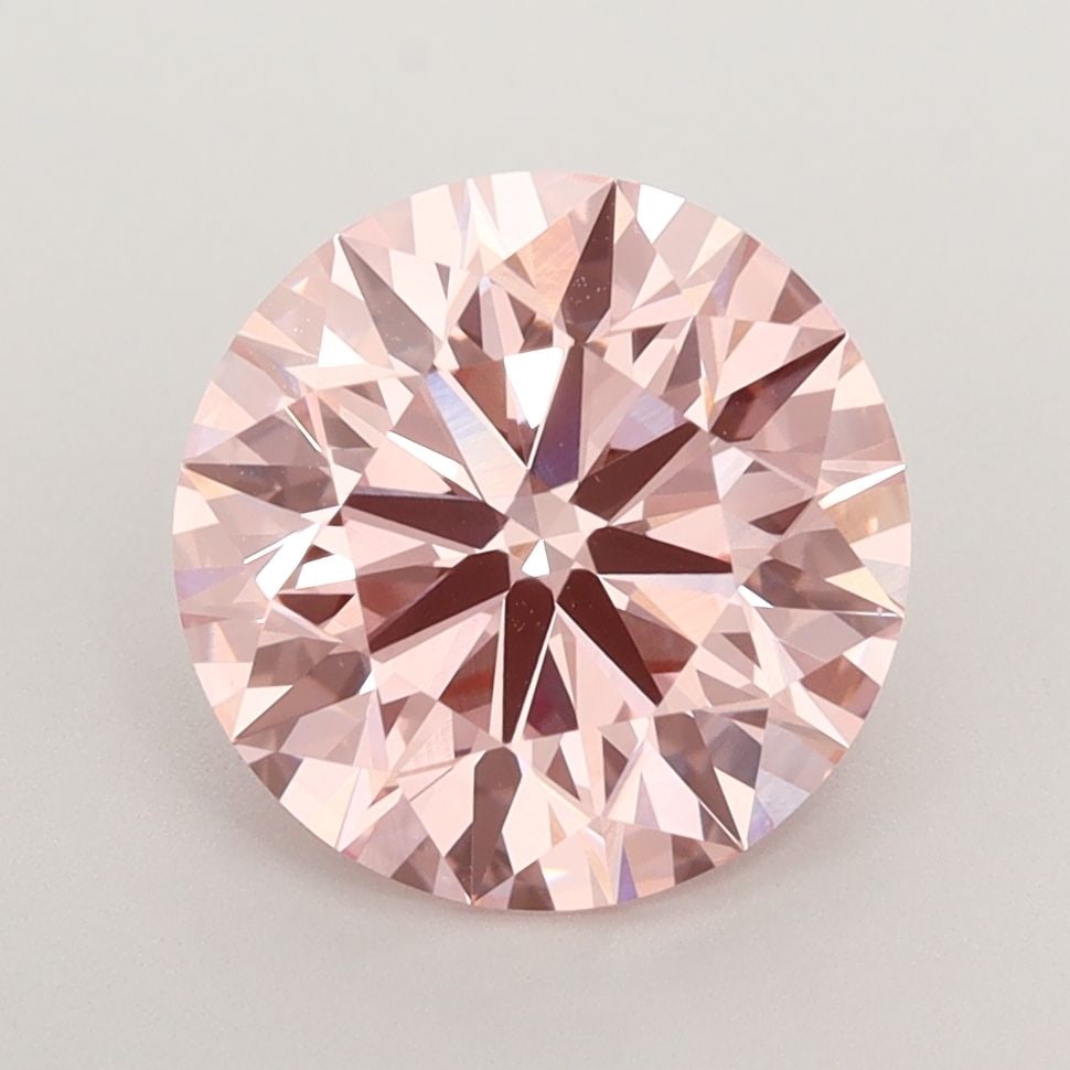 Ideal Loose Diamond - ROUND 3.14ct Fancy Intense Pink VVS2: Ideal Loose Diamond - ROUND 3.14ct Fancy Intense Pink VVS2 Source: This is a real non-mined Diamond that has been grown in a lab Shape: ROUND Carats: 3.14 Color: Fancy Intense Pink Certification: IGI 