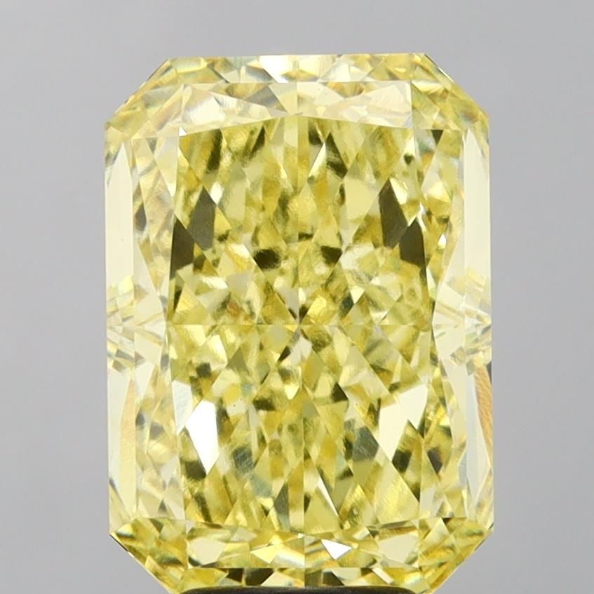 Loose Diamond - RADIANT 6.05ct Fancy Intense Yellow VS1: Loose Diamond - RADIANT 6.05ct Fancy Intense Yellow VS1 Source: This is a real non-mined Diamond that has been grown in a lab Shape: RADIANT Carats: 6.05 Color: Fancy Intense Yellow Certification: IGI