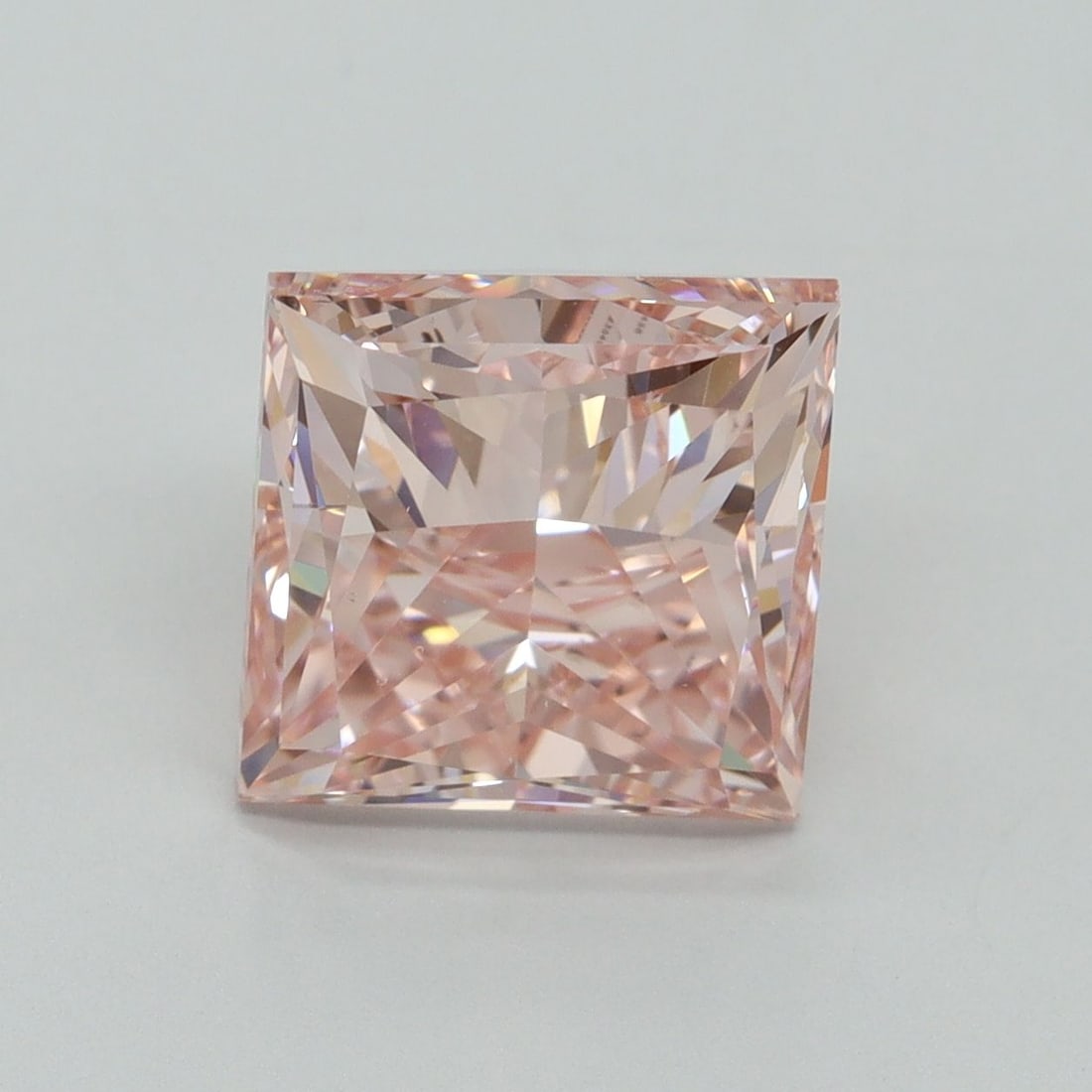 Loose Diamond - PRINCESS 5.01ct Fancy Intense Pink VS1: Loose Diamond - PRINCESS 5.01ct Fancy Intense Pink VS1 Source: This is a real non-mined Diamond that has been grown in a lab Shape: PRINCESS Carats: 5.01 Color: Fancy Intense Pink Certification: IGI V