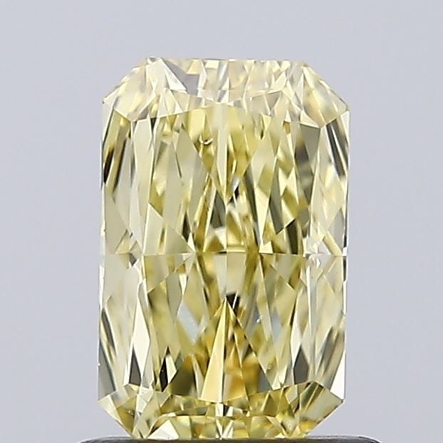 Loose Diamond - RADIANT 0.89ct Fancy Intense Yellow VS1: Loose Diamond - RADIANT 0.89ct Fancy Intense Yellow VS1 Source: This is a real non-mined Diamond that has been grown in a lab Shape: RADIANT Carats: 0.89 Color: Fancy Intense Yellow Certification: NON
