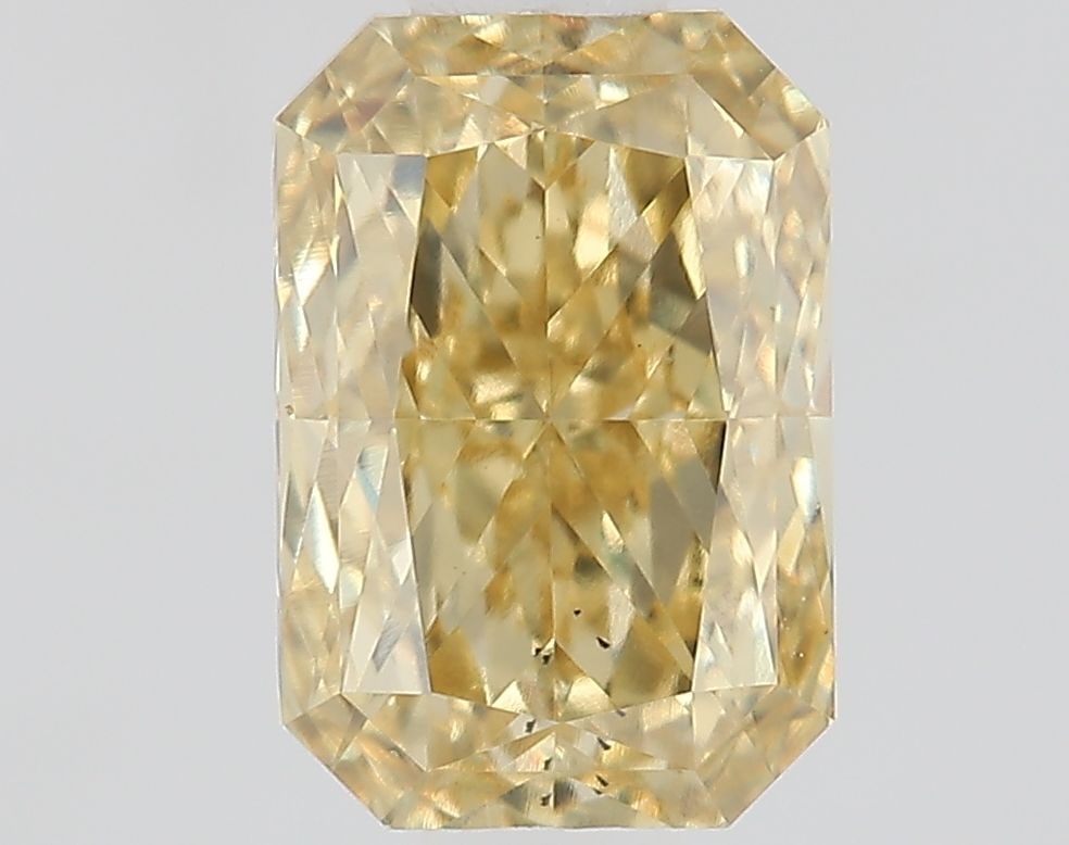 Loose Diamond - RADIANT 1.1ct Fancy Intense Yellow VS2: Loose Diamond - RADIANT 1.1ct Fancy Intense Yellow VS2 Source: This is a real non-mined Diamond that has been grown in a lab Shape: RADIANT Carats: 1.1 Color: Fancy Intense Yellow Certification: IGI V