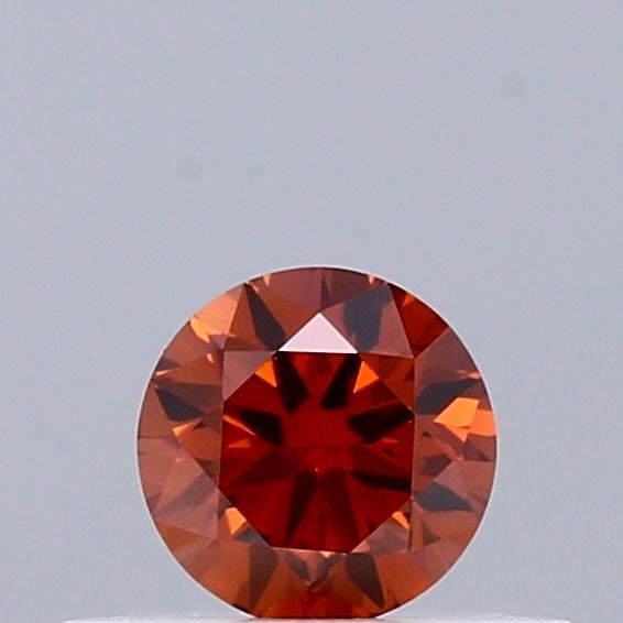 Loose Diamond - ROUND 0.27ct Fancy Vivid Orange VS1: Loose Diamond - ROUND 0.27ct Fancy Vivid Orange VS1 Source: This is a real non-mined Diamond that has been grown in a lab Shape: ROUND Carats: 0.27 Color: Fancy Vivid Orange Certification: IGI Video: