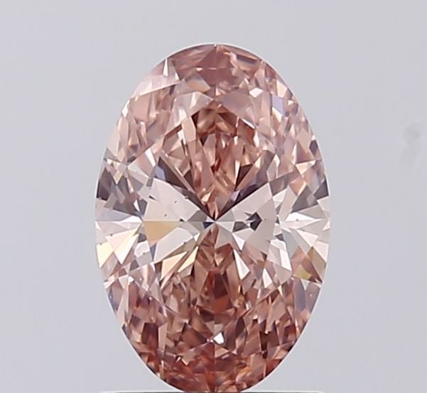 Loose Diamond - OVAL 1.02ct Fancy Intense Brownish Pink VS2 (1 of 1)