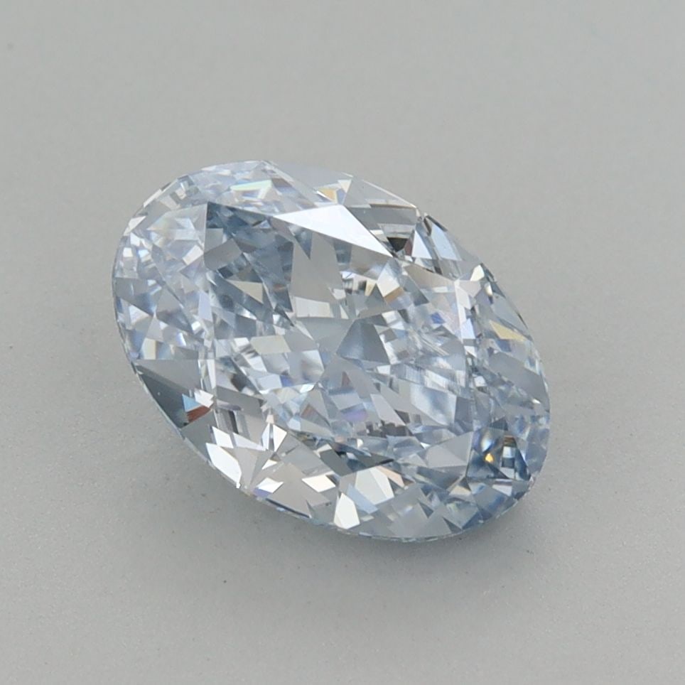 Loose Diamond - OVAL 1.99ct Fancy Intense Blue VS1: Loose Diamond - OVAL 1.99ct Fancy Intense Blue VS1 Source: This is a real non-mined Diamond that has been grown in a lab Shape: OVAL Carats: 1.99 Color: Fancy Intense Blue Certification: IGI Video: