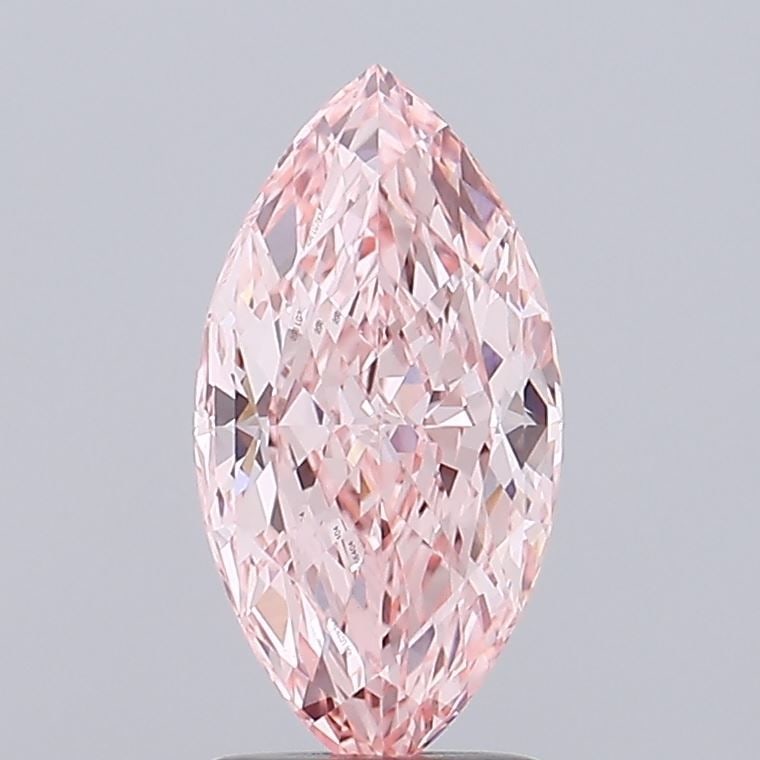 Loose Diamond - MARQUISE 2.26ct Fancy Vivid Pink VS1: Loose Diamond - MARQUISE 2.26ct Fancy Vivid Pink VS1 Source: This is a real non-mined Diamond that has been grown in a lab Shape: MARQUISE Carats: 2.26 Color: Fancy Vivid Pink Certification: IGI Video