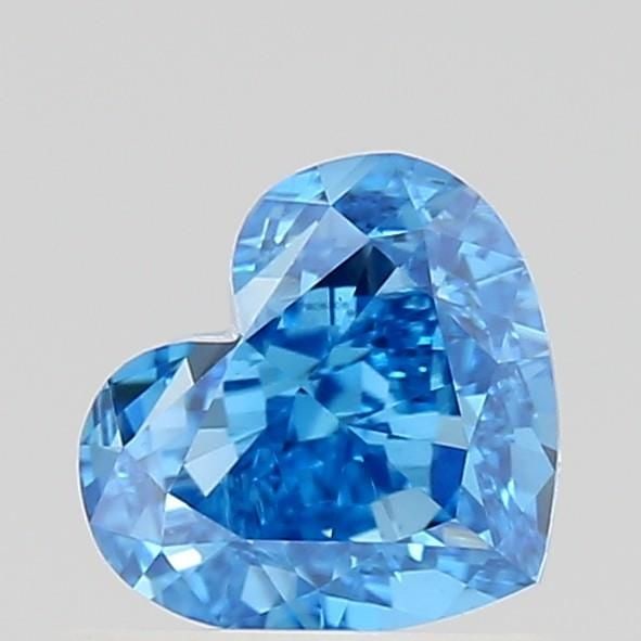 Loose Diamond - HEART 1.0ct Fancy Vivid Blue VVS2: Loose Diamond - HEART 1.0ct Fancy Vivid Blue VVS2 Source: This is a real non-mined Diamond that has been grown in a lab Shape: HEART Carats: 1.0 Color: Fancy Vivid Blue Certification: IGI Video: