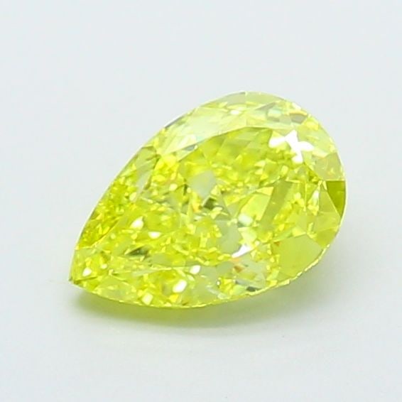 Loose Diamond - PEAR 1.28ct Fancy Intense Yellow VVS1: Loose Diamond - PEAR 1.28ct Fancy Intense Yellow VVS1 Source: This is a real non-mined Diamond that has been grown in a lab Shape: PEAR Carats: 1.28 Color: Fancy Intense Yellow Certification: IGI Vide