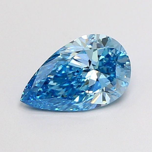 Loose Diamond - PEAR 1.0ct Fancy Vivid Blue VS1: Loose Diamond - PEAR 1.0ct Fancy Vivid Blue VS1 Source: This is a real non-mined Diamond that has been grown in a lab Shape: PEAR Carats: 1.0 Color: Fancy Vivid Blue Certification: IGI The Diamond Dep