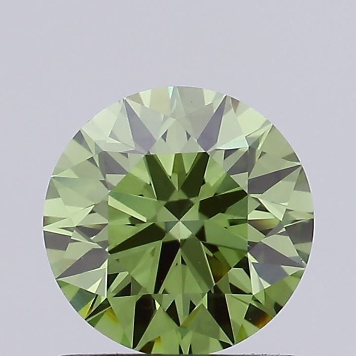 Ideal Loose Diamond - ROUND 1.24ct Fancy Vivid Green VVS2: Ideal Loose Diamond - ROUND 1.24ct Fancy Vivid Green VVS2 Source: This is a real non-mined Diamond that has been grown in a lab Shape: ROUND Carats: 1.24 Color: Fancy Vivid Green Certification: IGI Vi