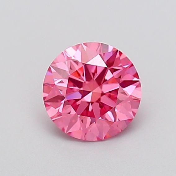 Ideal Loose Diamond - ROUND 1.09ct Fancy Vivid Pink VS1: Ideal Loose Diamond - ROUND 1.09ct Fancy Vivid Pink VS1 Source: This is a real non-mined Diamond that has been grown in a lab Shape: ROUND Carats: 1.09 Color: Fancy Vivid Pink Certification: IGI Video