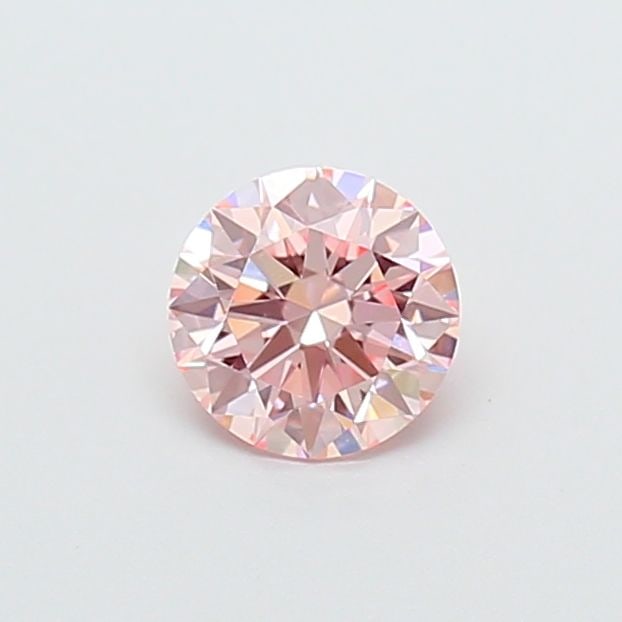 Loose Diamond - ROUND 0.61ct Fancy Intense Pink VS1: Loose Diamond - ROUND 0.61ct Fancy Intense Pink VS1 Source: This is a real non-mined Diamond that has been grown in a lab Shape: ROUND Carats: 0.61 Color: Fancy Intense Pink Certification: IGI Video: