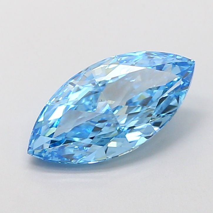 Loose Diamond - MARQUISE 2.5ct Fancy Vivid Blue VS1: Loose Diamond - MARQUISE 2.5ct Fancy Vivid Blue VS1 Source: This is a real non-mined Diamond that has been grown in a lab Shape: MARQUISE Carats: 2.5 Color: Fancy Vivid Blue Certification: IGI Video: