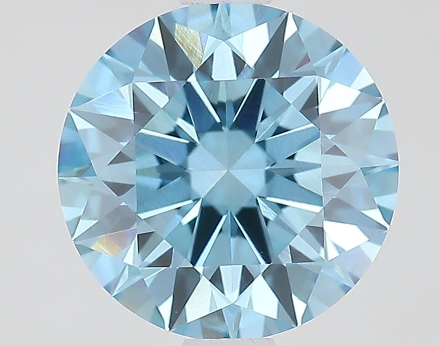 Ideal Loose Diamond - ROUND 1.75ct Fancy Vivid Blue VVS2: Ideal Loose Diamond - ROUND 1.75ct Fancy Vivid Blue VVS2 Source: This is a real non-mined Diamond that has been grown in a lab Shape: ROUND Carats: 1.75 Color: Fancy Vivid Blue Certification: IGI Vide