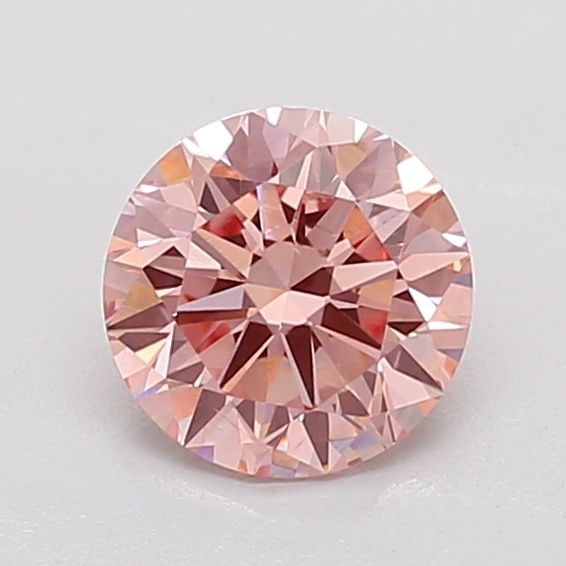 Loose Diamond - ROUND 0.9ct Fancy Vivid Pink VS1: Loose Diamond - ROUND 0.9ct Fancy Vivid Pink VS1 Source: This is a real non-mined Diamond that has been grown in a lab Shape: ROUND Carats: 0.9 Color: Fancy Vivid Pink Certification: NONE The Diamond 