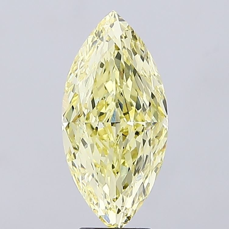 Loose Diamond - MARQUISE 4.53ct Fancy Intense Yellow VS1: Loose Diamond - MARQUISE 4.53ct Fancy Intense Yellow VS1 Source: This is a real non-mined Diamond that has been grown in a lab Shape: MARQUISE Carats: 4.53 Color: Fancy Intense Yellow Certification: I