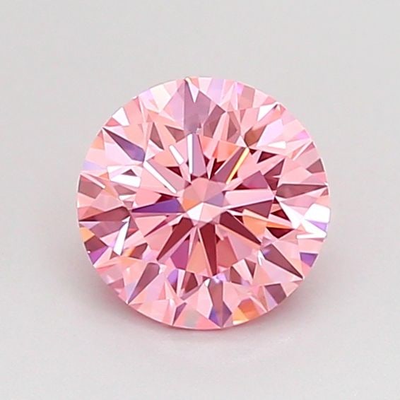 Ideal Loose Diamond - ROUND 0.8ct Fancy Vivid Pink VVS1: Ideal Loose Diamond - ROUND 0.8ct Fancy Vivid Pink VVS1 Source: This is a real non-mined Diamond that has been grown in a lab Shape: ROUND Carats: 0.8 Color: Fancy Vivid Pink Certification: IGI Video: