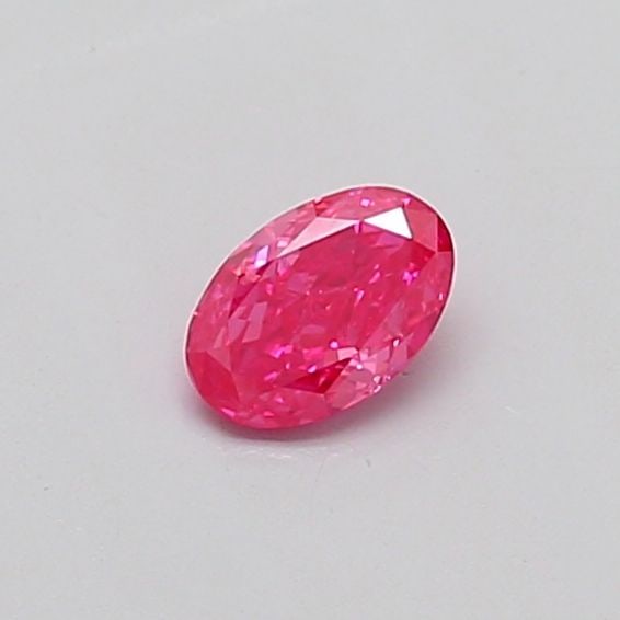 Loose Diamond - OVAL 0.31ct Fancy Vivid Pink VS1: Loose Diamond - OVAL 0.31ct Fancy Vivid Pink VS1 Source: This is a real non-mined Diamond that has been grown in a lab Shape: OVAL Carats: 0.31 Color: Fancy Vivid Pink Certification: NONE Video: