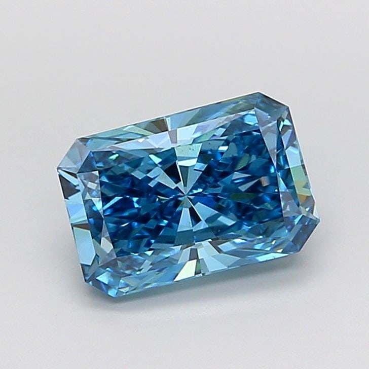 Loose Diamond - RADIANT 3.05ct Fancy Vivid Blue VS2: Loose Diamond - RADIANT 3.05ct Fancy Vivid Blue VS2 Source: This is a real non-mined Diamond that has been grown in a lab Shape: RADIANT Carats: 3.05 Color: Fancy Vivid Blue Certification: IGI Video: