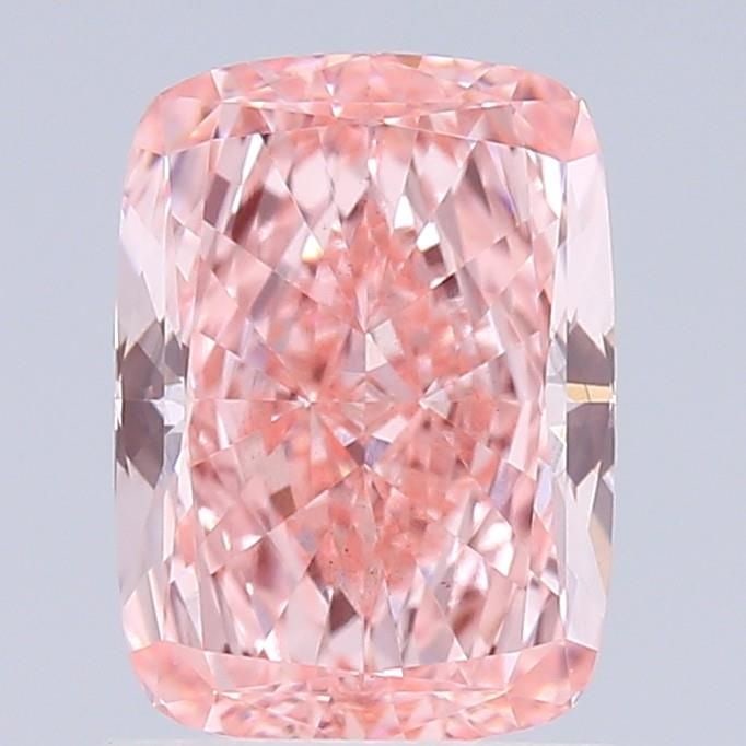 Loose Diamond - CUSHION MODIFIED 1.51ct Fancy Vivid Pink VS2: Loose Diamond - CUSHION MODIFIED 1.51ct Fancy Vivid Pink VS2 Source: This is a real non-mined Diamond that has been grown in a lab Shape: CUSHION MODIFIED Carats: 1.51 Color: Fancy Vivid Pink Certific