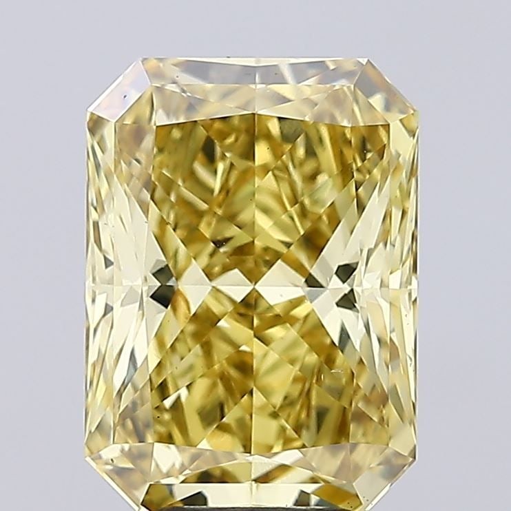 Loose Diamond - RADIANT 6.03ct Fancy Intense Yellow VS1: Loose Diamond - RADIANT 6.03ct Fancy Intense Yellow VS1 Source: This is a real non-mined Diamond that has been grown in a lab Shape: RADIANT Carats: 6.03 Color: Fancy Intense Yellow Certification: IGI