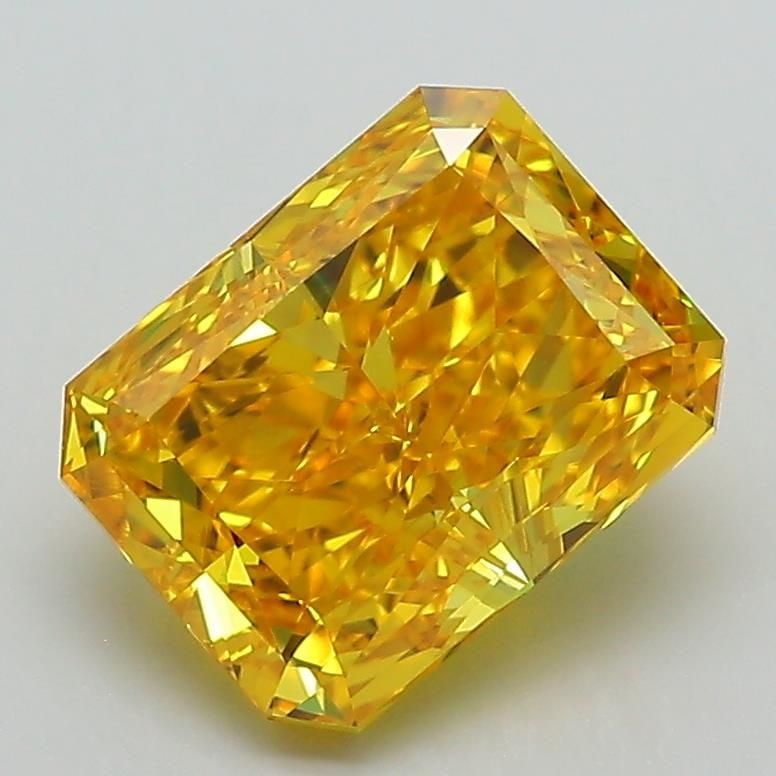 Loose Diamond - RADIANT 2.49ct Fancy Vivid Yellow VS1: Loose Diamond - RADIANT 2.49ct Fancy Vivid Yellow VS1 Source: This is a real non-mined Diamond that has been grown in a lab Shape: RADIANT Carats: 2.49 Color: Fancy Vivid Yellow Certification: IGI Vid
