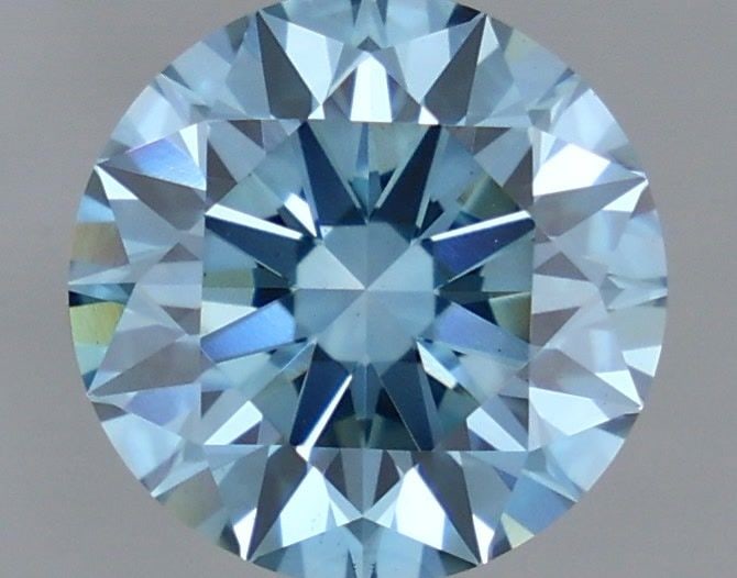 Ideal Loose Diamond - ROUND 1.83ct Fancy Vivid Blue VS1: Ideal Loose Diamond - ROUND 1.83ct Fancy Vivid Blue VS1 Source: This is a real non-mined Diamond that has been grown in a lab Shape: ROUND Carats: 1.83 Color: Fancy Vivid Blue Certification: IGI Video