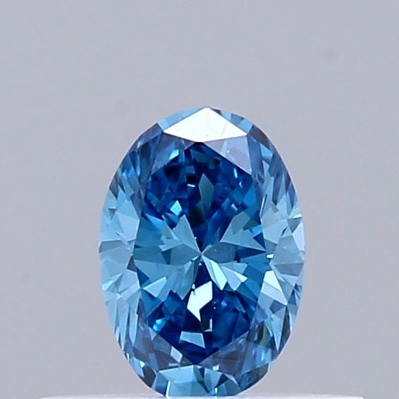 Loose Diamond - OVAL 0.25ct Fancy Vivid Blue VS2: Loose Diamond - OVAL 0.25ct Fancy Vivid Blue VS2 Source: This is a real non-mined Diamond that has been grown in a lab Shape: OVAL Carats: 0.25 Color: Fancy Vivid Blue Certification: IGI Video: