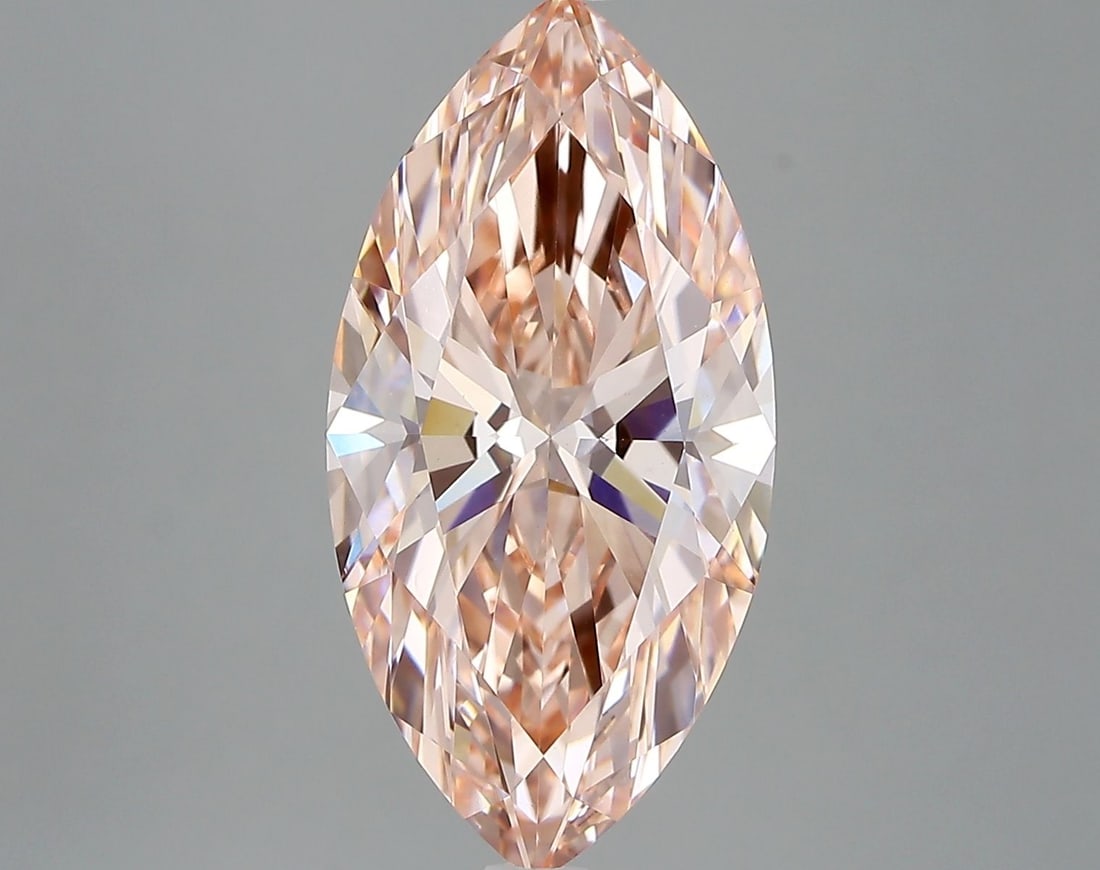 Loose Diamond - MARQUISE 5.05ct Fancy Intense Pink VVS2: Loose Diamond - MARQUISE 5.05ct Fancy Intense Pink VVS2 Source: This is a real non-mined Diamond that has been grown in a lab Shape: MARQUISE Carats: 5.05 Color: Fancy Intense Pink Certification: IGI 