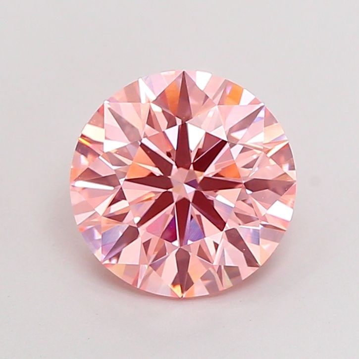 Ideal Loose Diamond - ROUND 3.54ct Fancy Vivid Pink VVS2: Ideal Loose Diamond - ROUND 3.54ct Fancy Vivid Pink VVS2 Source: This is a real non-mined Diamond that has been grown in a lab Shape: ROUND Carats: 3.54 Color: Fancy Vivid Pink Certification: IGI Vide