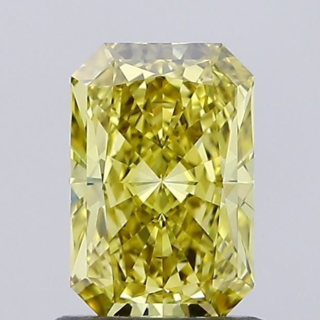 Loose Diamond - RADIANT 1.03ct Fancy Vivid Yellow VS1: Loose Diamond - RADIANT 1.03ct Fancy Vivid Yellow VS1 Source: This is a real non-mined Diamond that has been grown in a lab Shape: RADIANT Carats: 1.03 Color: Fancy Vivid Yellow Certification: IGI Vid