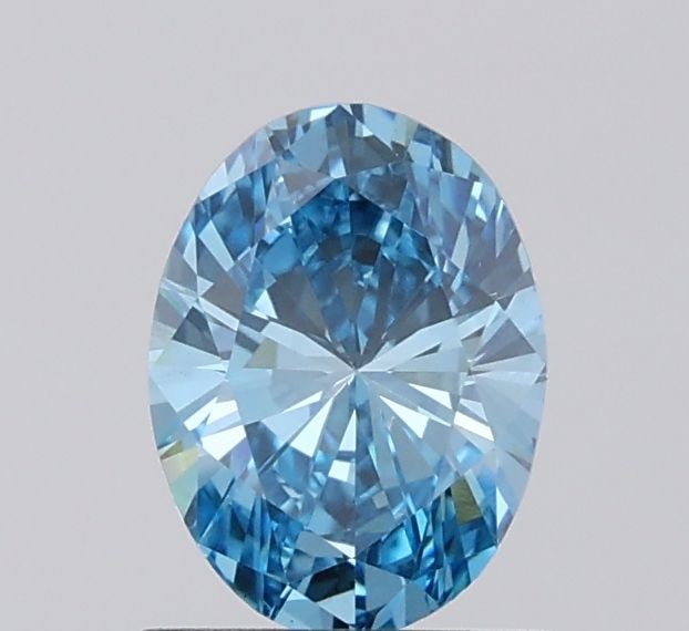 Loose Diamond - OVAL 1.03ct Fancy Vivid Blue VS1: Loose Diamond - OVAL 1.03ct Fancy Vivid Blue VS1 Source: This is a real non-mined Diamond that has been grown in a lab Shape: OVAL Carats: 1.03 Color: Fancy Vivid Blue Certification: IGI Video: