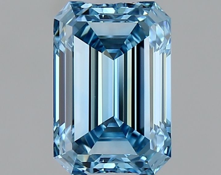 Loose Diamond - EMERALD 0.72ct Fancy Vivid Blue VVS1: Loose Diamond - EMERALD 0.72ct Fancy Vivid Blue VVS1 Source: This is a real non-mined Diamond that has been grown in a lab Shape: EMERALD Carats: 0.72 Color: Fancy Vivid Blue Certification: IGI Video: